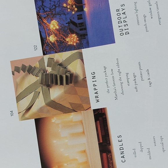 Handmade Christmas by Martha Stewart, 1995, EUC. 5/$25 - Picture 5 of 7